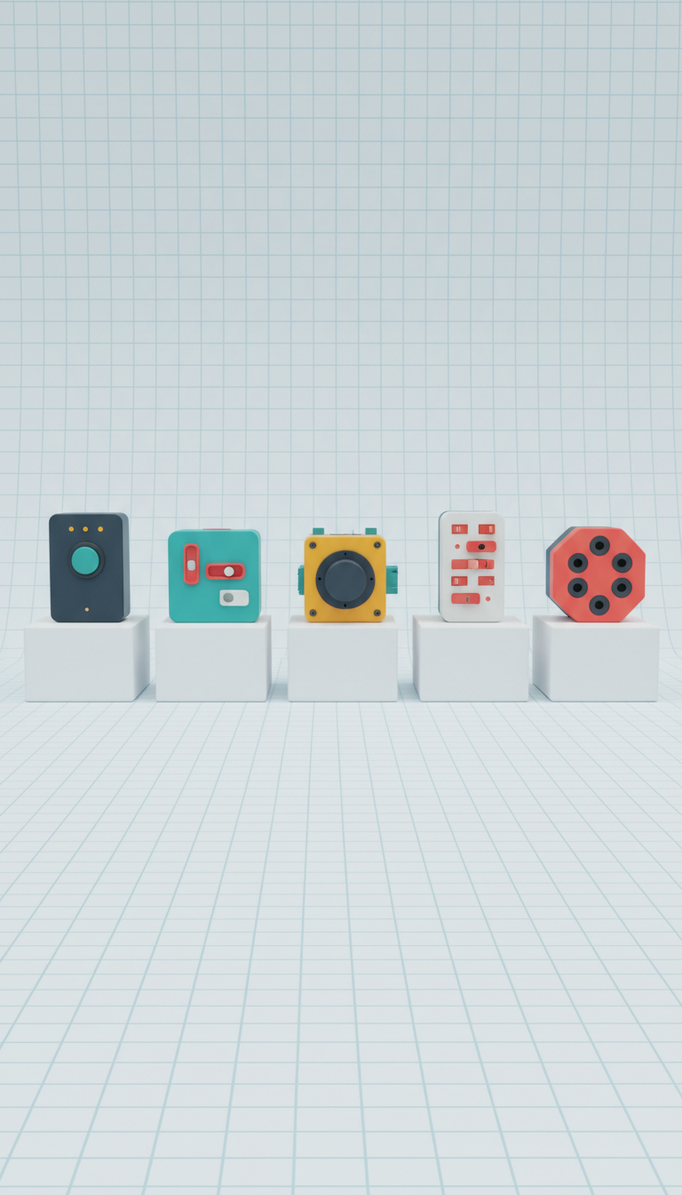 Modular Electronic Building Blocks Kit