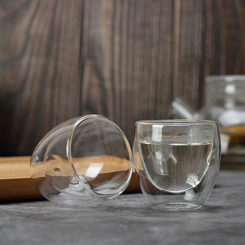 Double Wall Glass Tea Cup - 256 ml