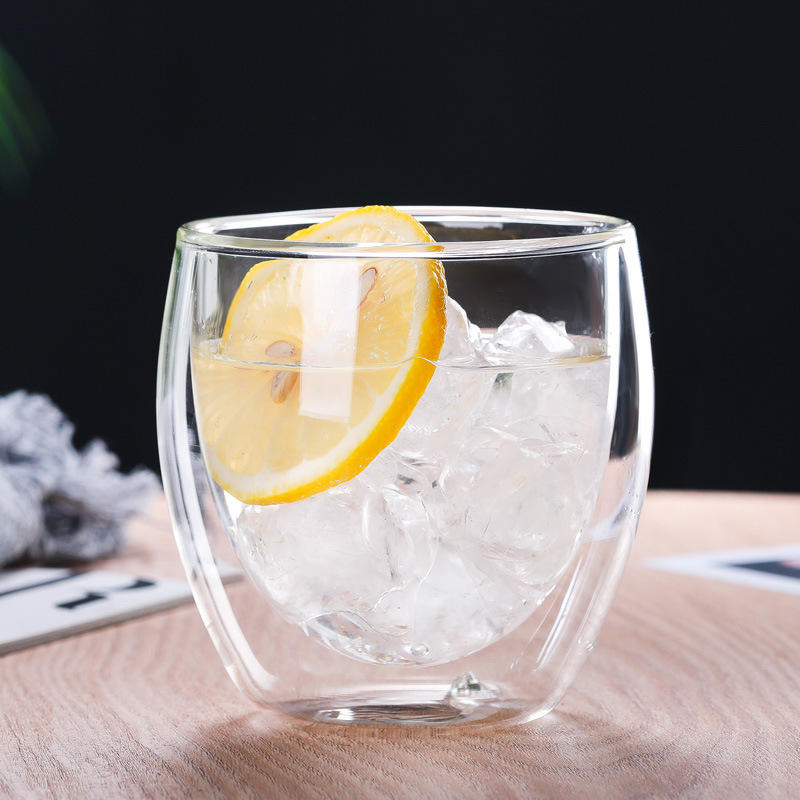 Double Wall Glass Tea Cup - 256 ml