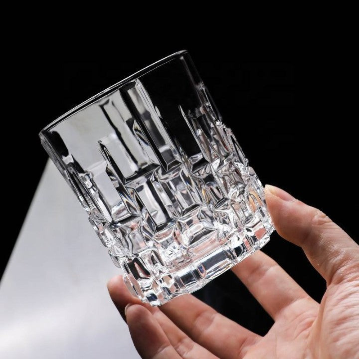 Classic Double Old Fashioned Whisky Glasses – 325 ml (6-Piece Set)