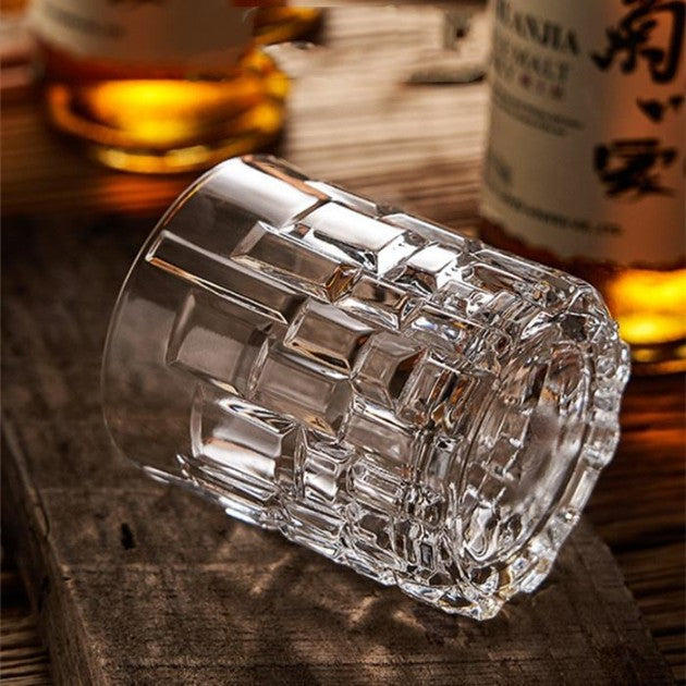 Classic Double Old Fashioned Whisky Glasses – 325 ml (6-Piece Set)