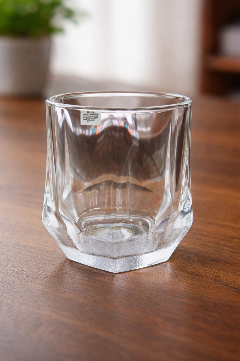 Blinkmax Hexagonal Drinking Glass 280 ml (6 Pcs Set)
