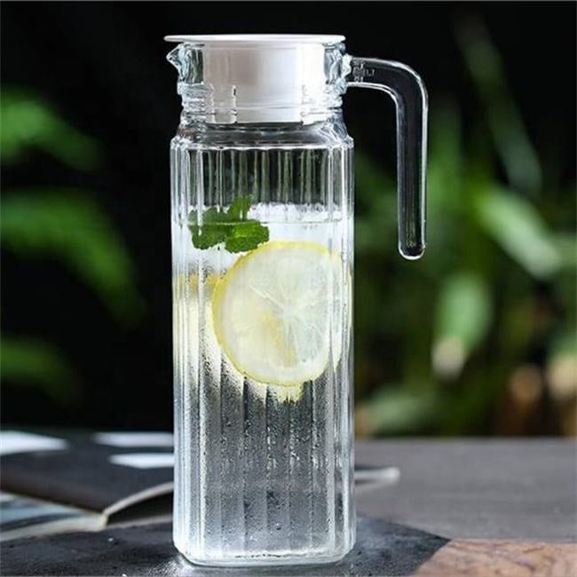 Lining Design Clear Glass Water Jug – 1 Litre (Box Pack)