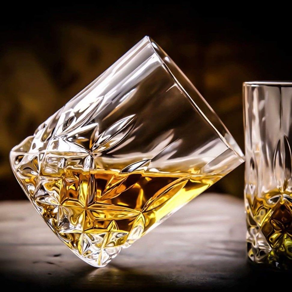 Opera Design Premium Whisky Glasses – 350 ml (6-Piece Set)