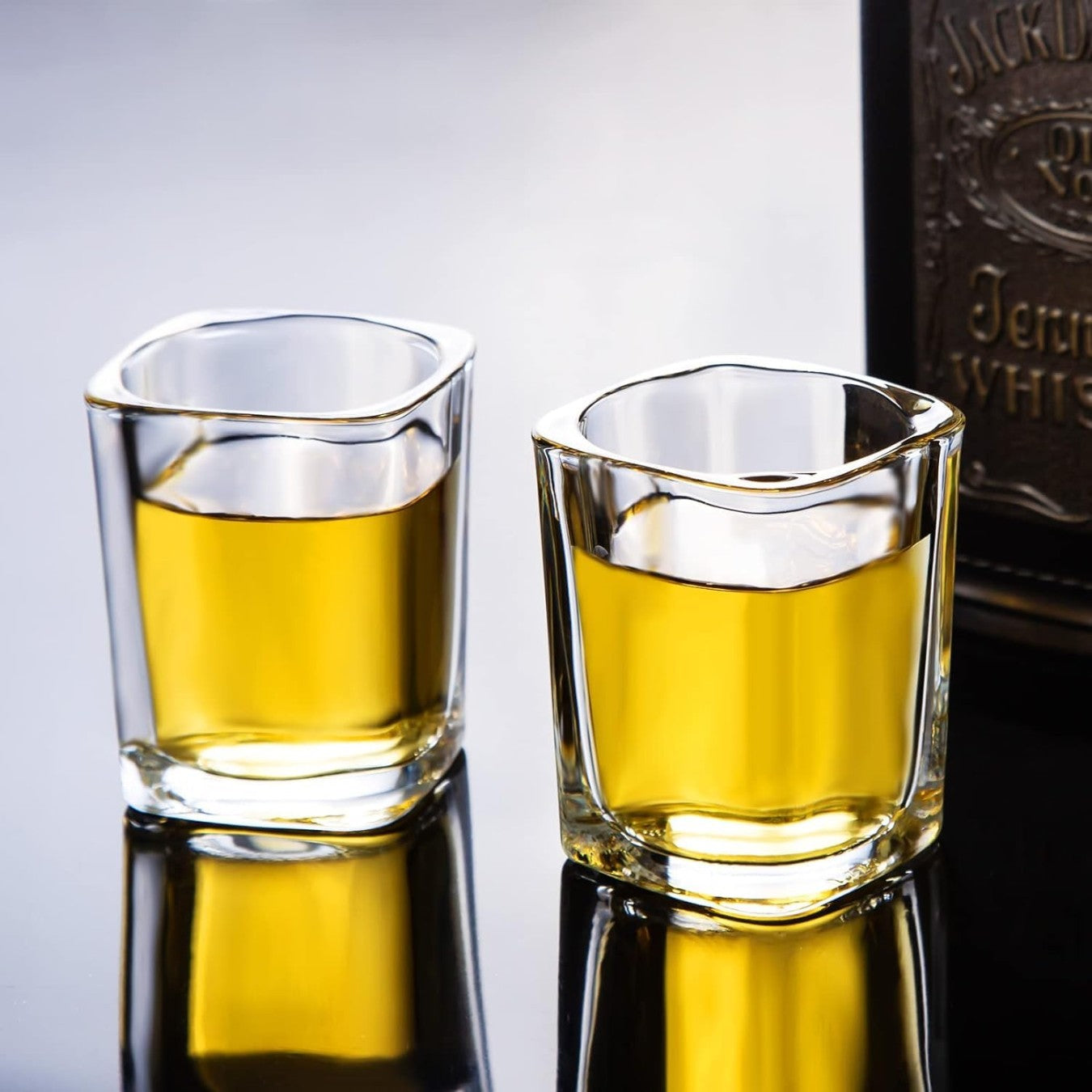 Square Design Shot Glasses – 65 ml (12-Piece Set)
