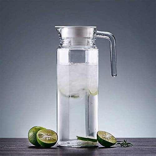 Slim Clear Glass Water Jug – 1 Litre (Box Pack)