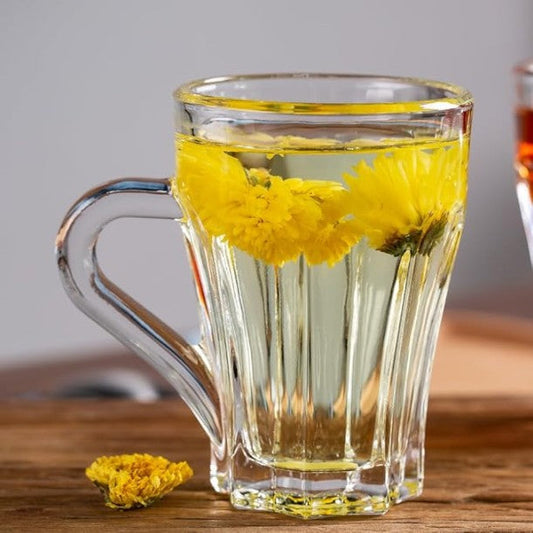 Deli Clear Glass Tea Cups 160 ml (6 Pcs Set)