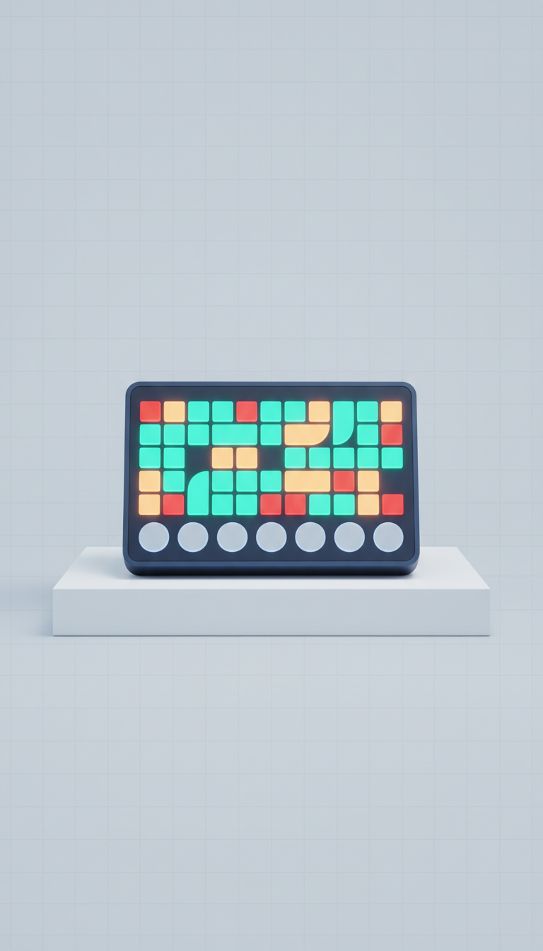 Interactive Light-Coding Board For Kids